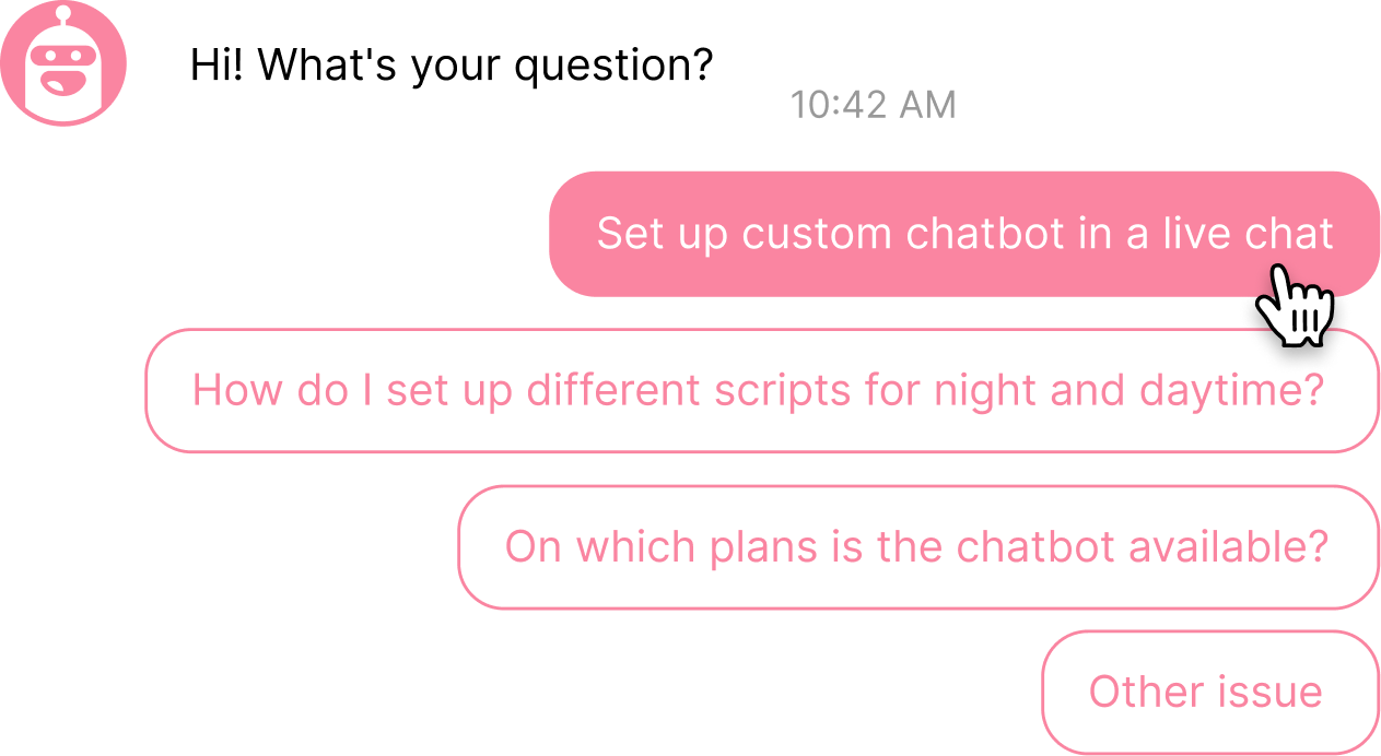 Answer questions 24/7