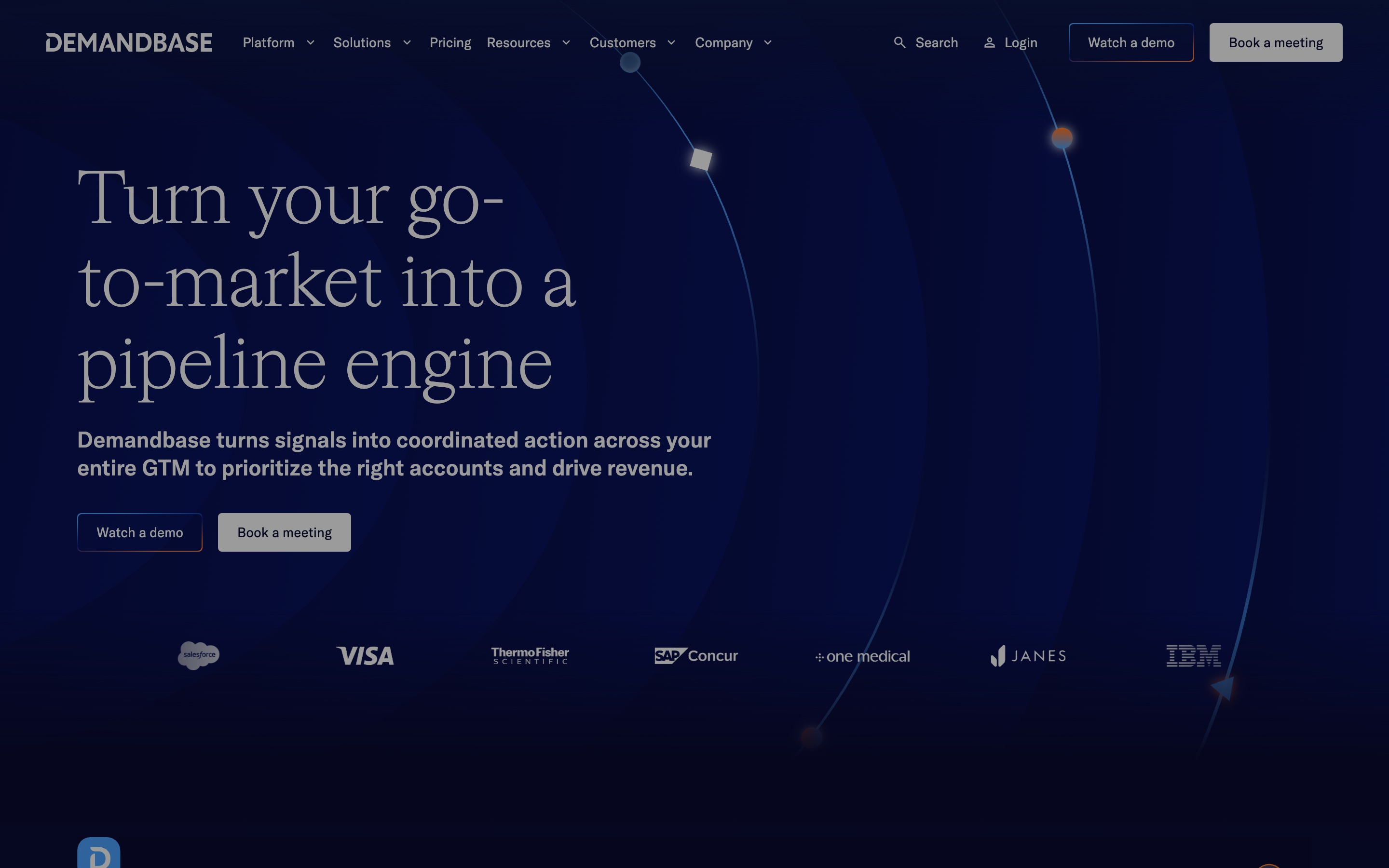 Demandbase — product screenshot