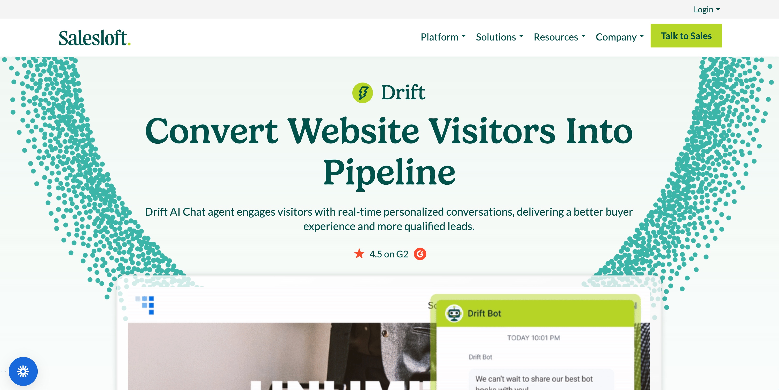 Drift by Salesloft — product screenshot