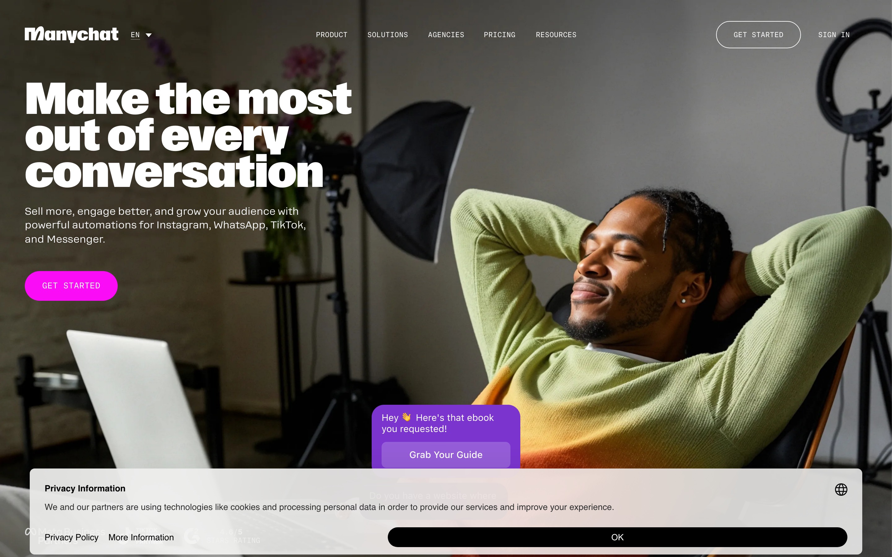 ManyChat — product screenshot