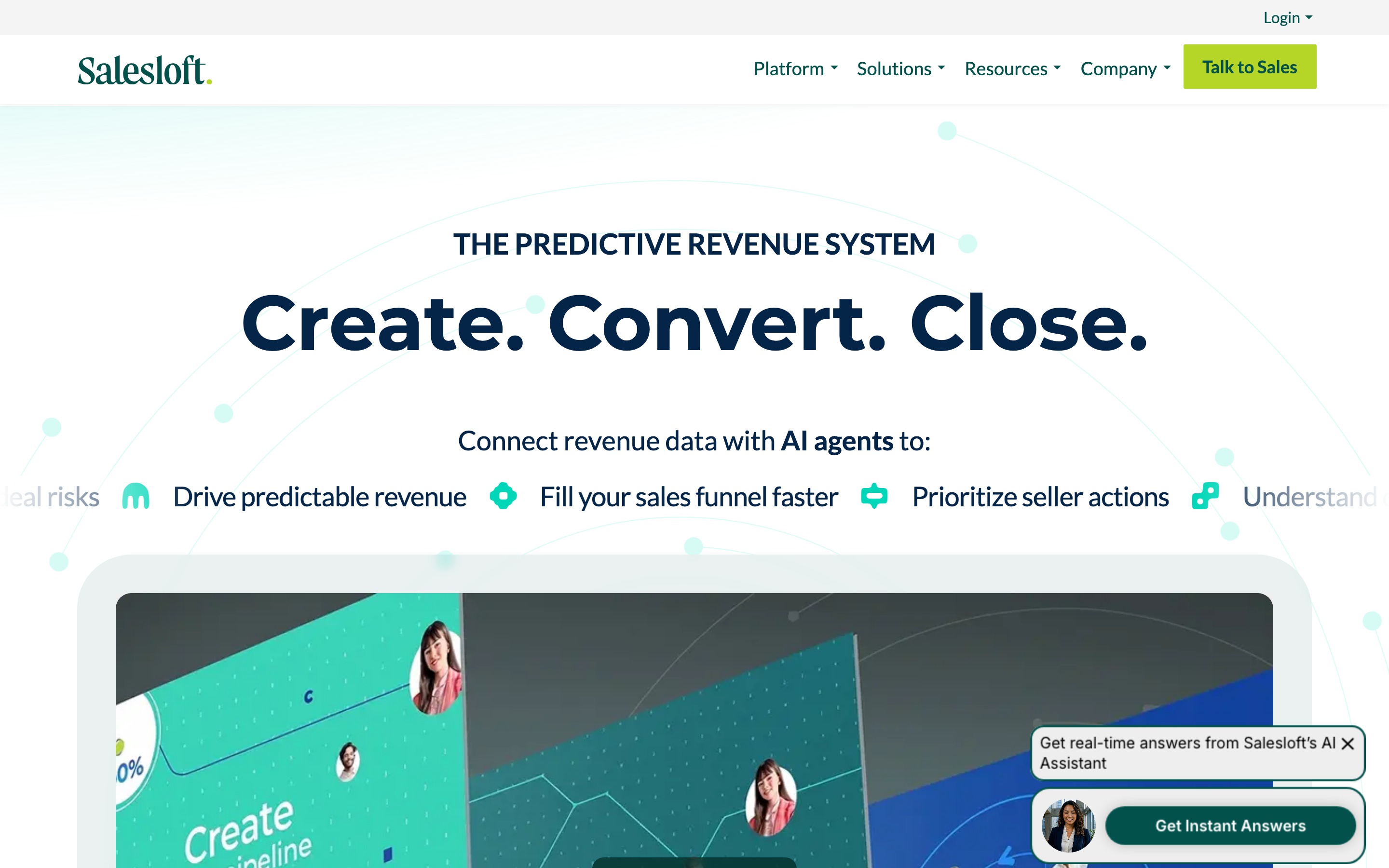 Salesloft — product screenshot