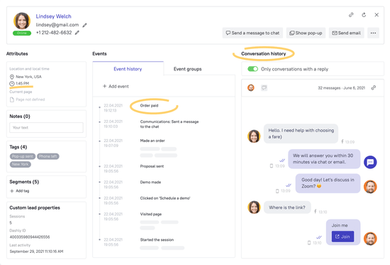Easily resolve 30% of complex issues with the knowledge of the context and history of customer interactions